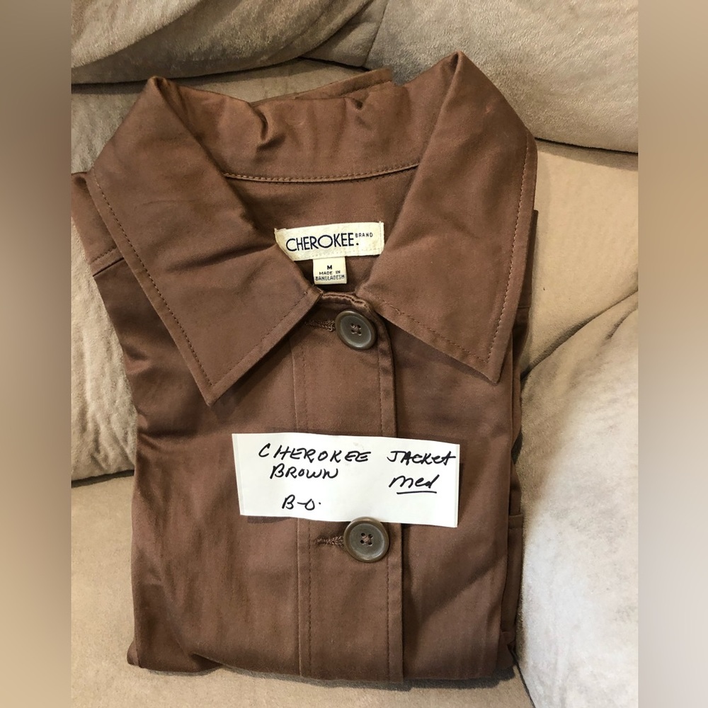 Brown Cherokee jacket size med